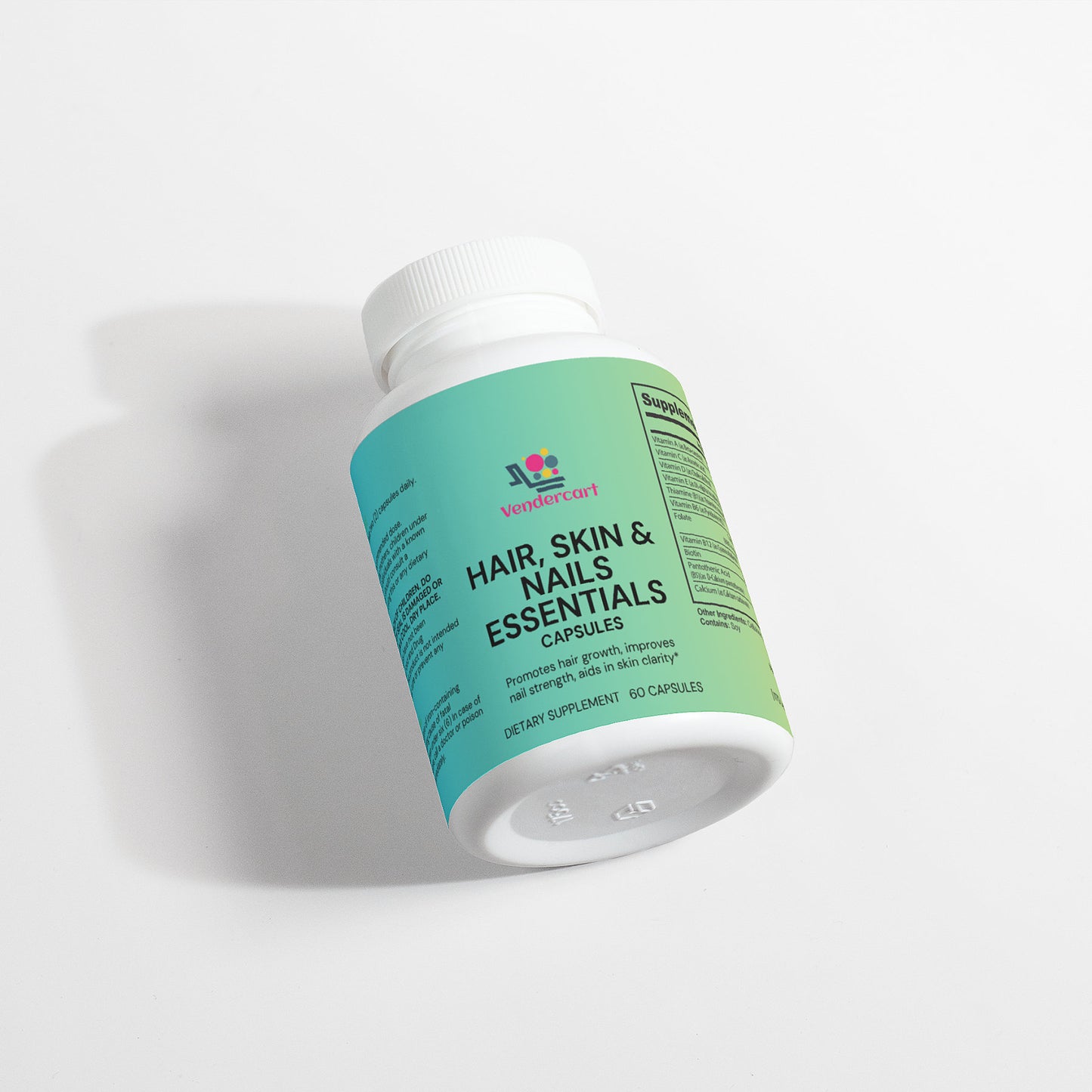 Hair Skin and Nails Supplement with Biotin