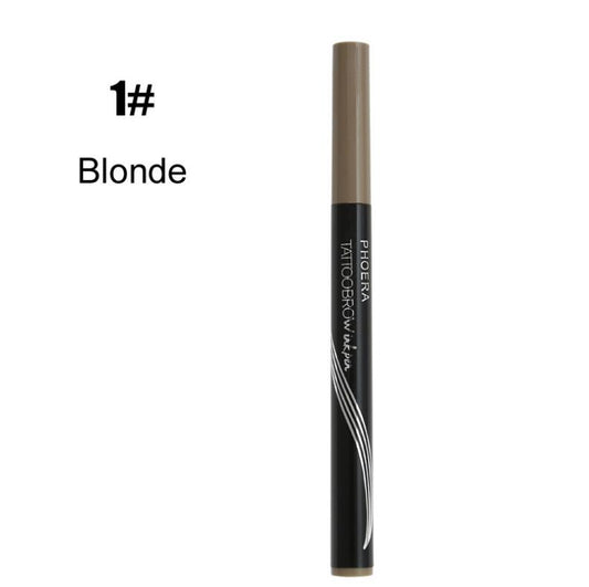 Phoebe Tattoo Brow marker with 'Blonde' color code on a white background
