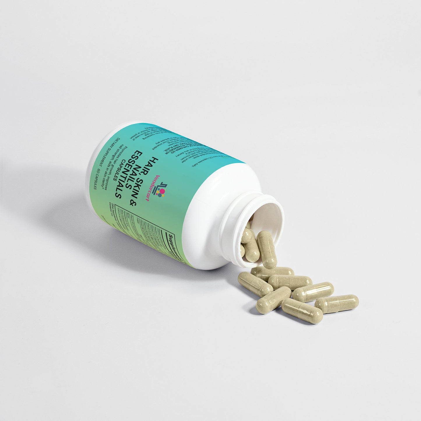 Hair Skin and Nails Supplement with Biotin