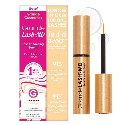 Lash Enhancing Serum - Peptide & Vitamin Infused Formula for Longer, Thicker, Fuller Looking Lashes