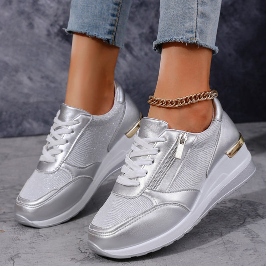 Best Walking Shoes For Women With Side Zipper Design
