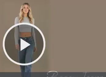 Mid Rise Baggy Jeans Blue Wash Denim Jeans